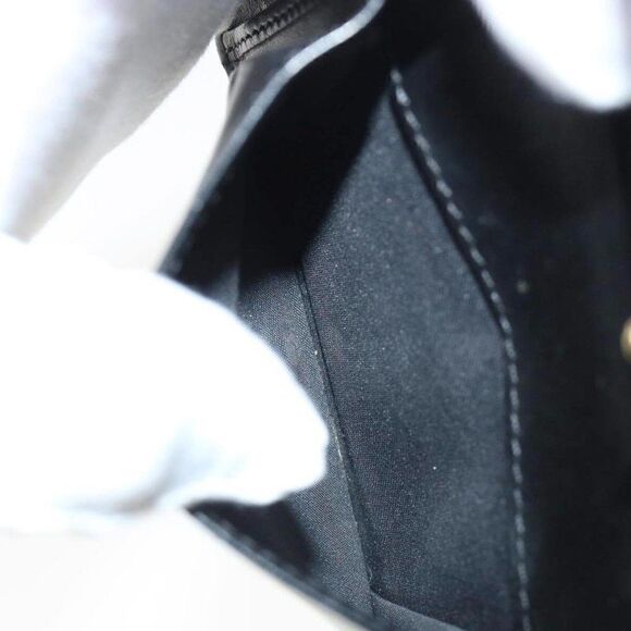 FENDI Wallet Leather Black F Logo with box - Picture 9 of 12